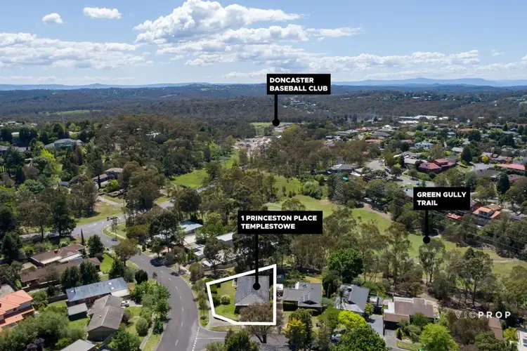 Second view of Homely house listing, 1 Princeton Place, Templestowe VIC 3106