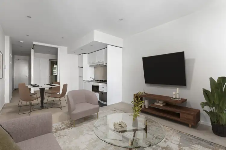 Third view of Homely apartment listing, 801/225 Elizabeth Street, Melbourne VIC 3000