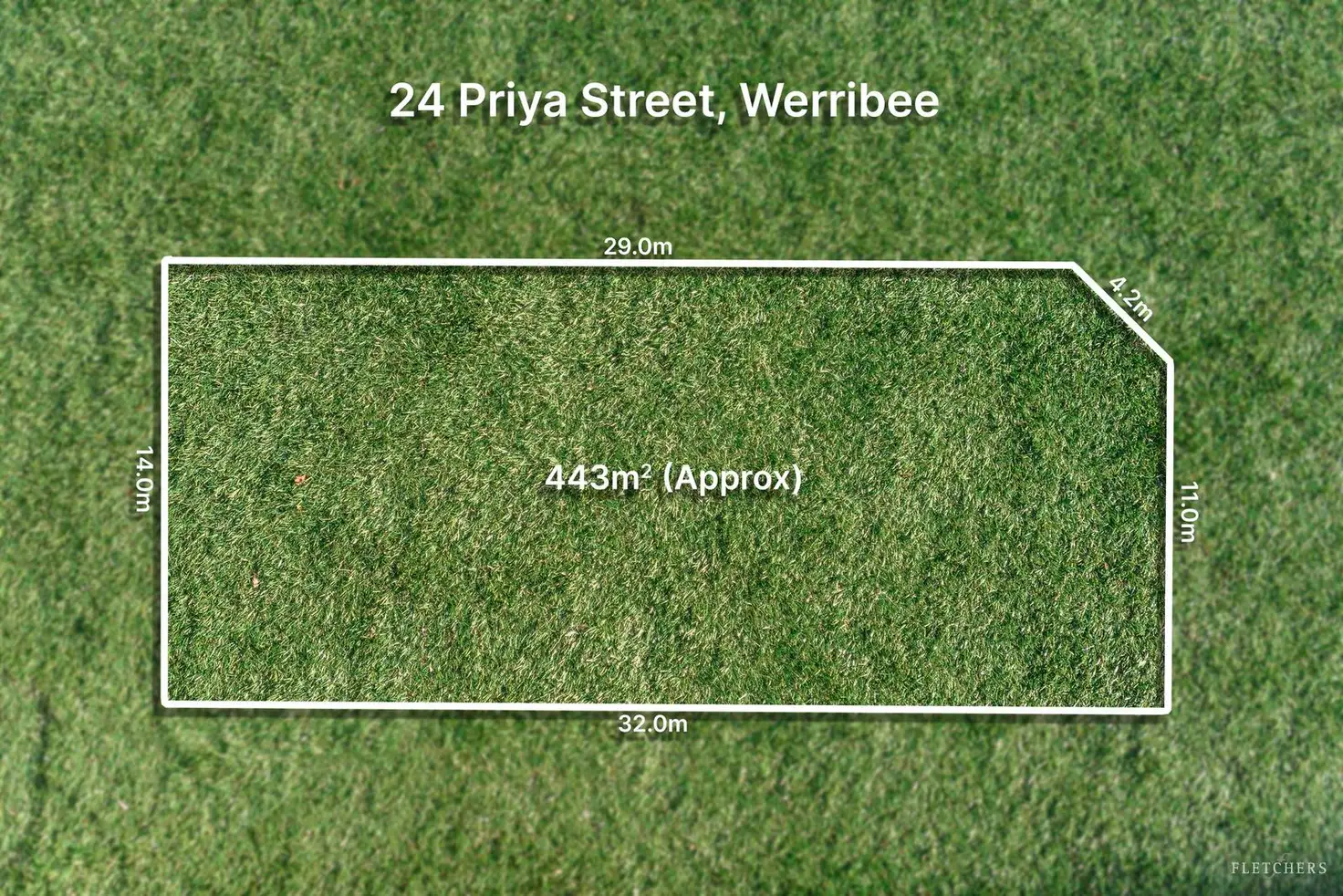 Main view of Homely land listing, 24 Priya Street, Werribee VIC 3030