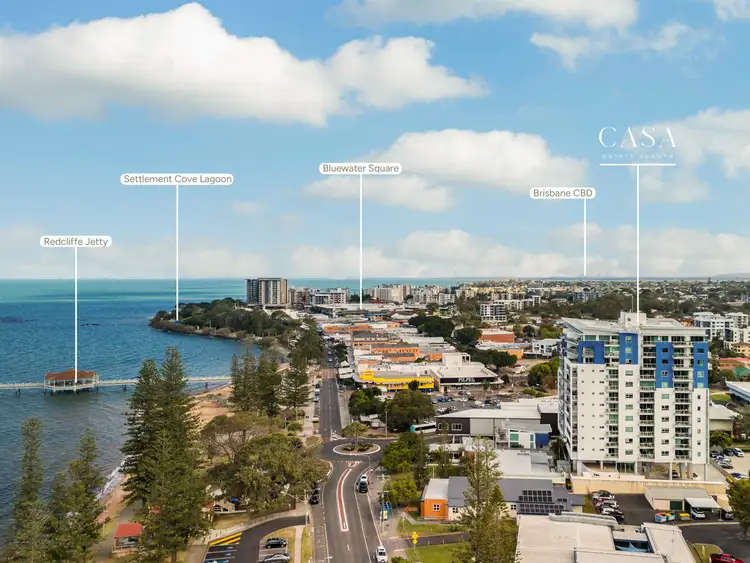 Third view of Homely apartment listing, 802/185 Redcliffe Parade, Redcliffe QLD 4020