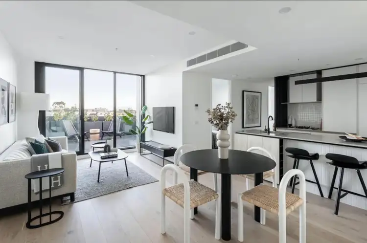 Second view of Homely apartment listing, 402/455 Melbourne Road, Newport VIC 3015