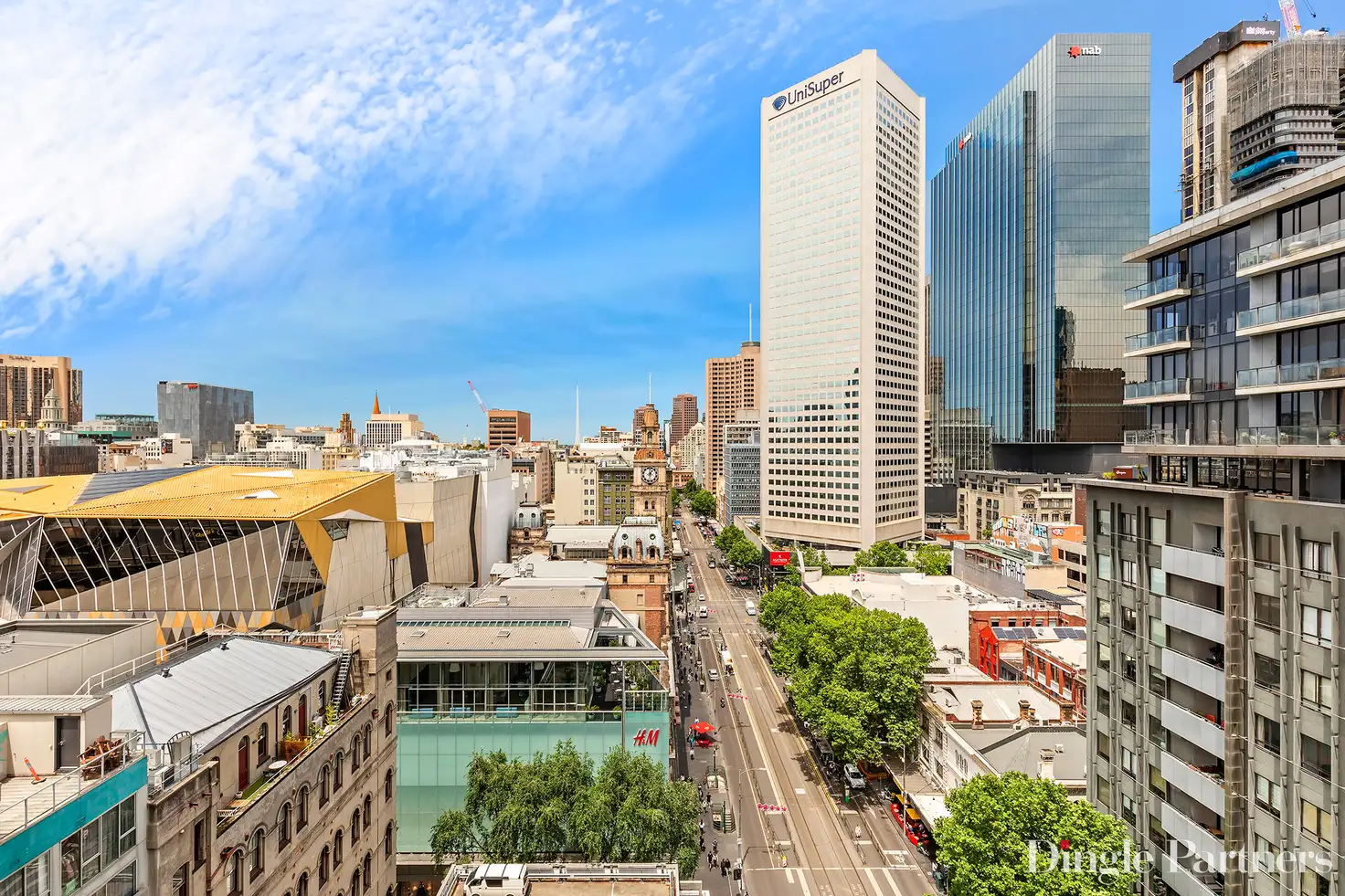 Main view of Homely apartment listing, 1309/250 Elizabeth Street, Melbourne VIC 3000