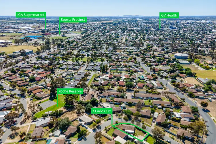 Second view of Homely house listing, 1 Carlos Court, Shepparton VIC 3630