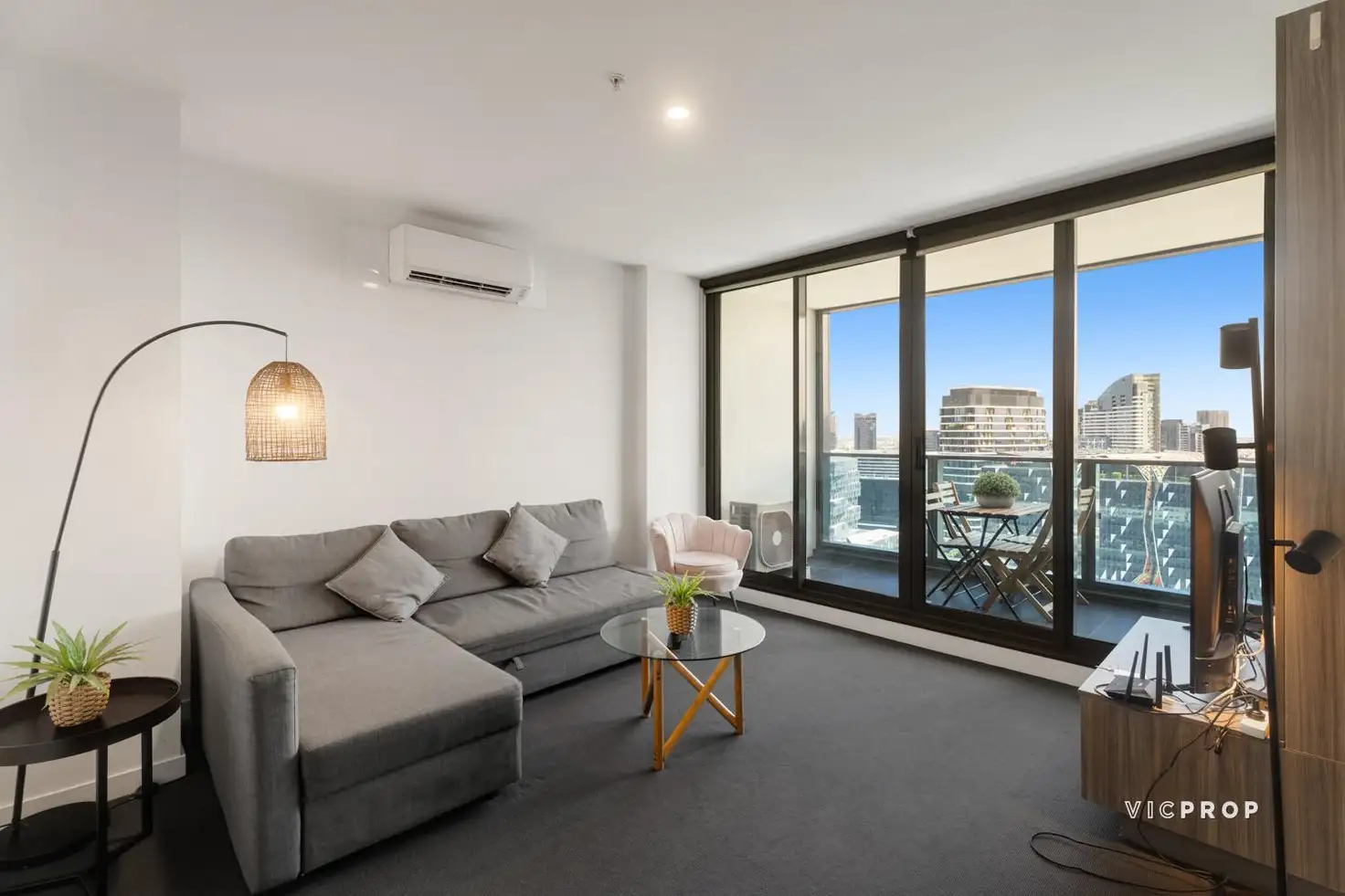 Main view of Homely apartment listing, 2415/220 Spencer Street, Melbourne VIC 3000