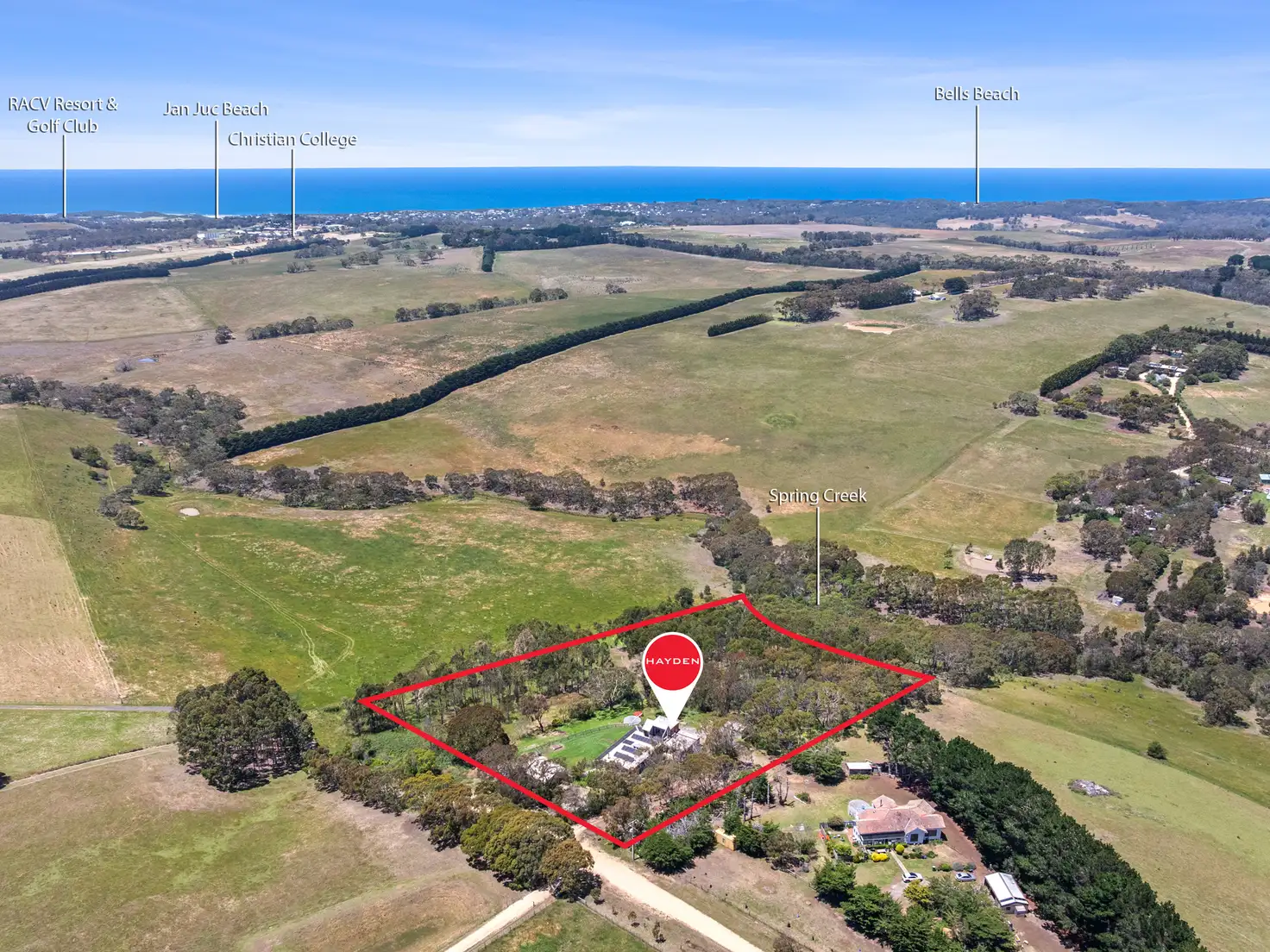 Main view of Homely rural property listing, 55 Moores Road, Bellbrae VIC 3228