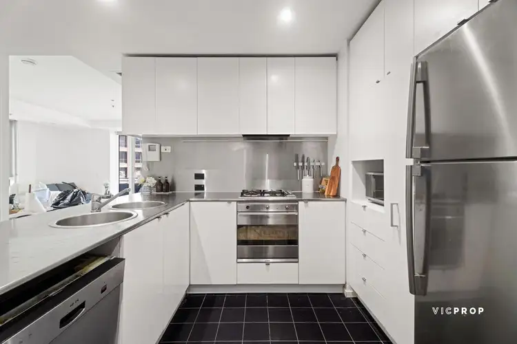 Third view of Homely apartment listing, 811/620 Collins Street, Melbourne VIC 3000