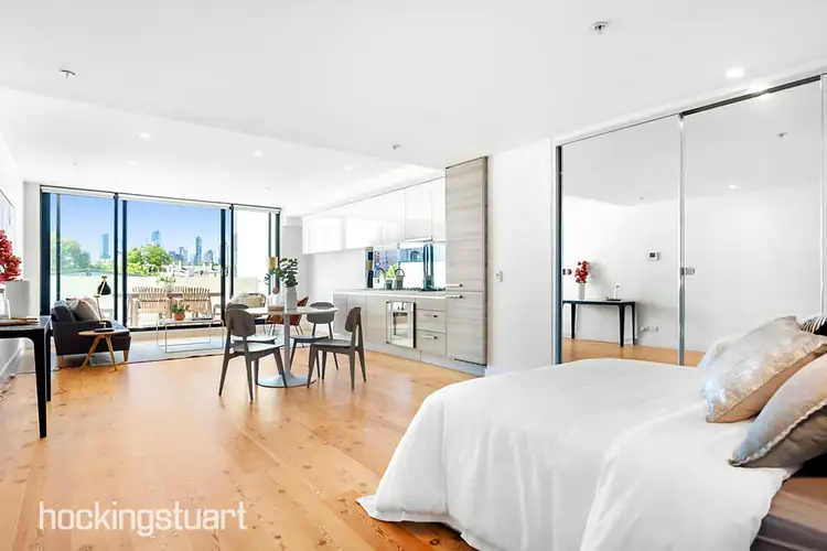 Second view of Homely apartment listing, 201/87 Dundas Place, Albert Park VIC 3206