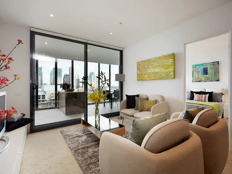 Main view of Homely apartment listing, 1125/555 Flinders Street, Melbourne VIC 3000
