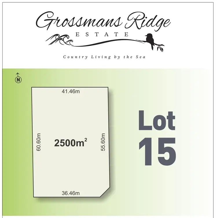 Main view of Homely land listing, Lot 15/460 Grossmans Road, Bellbrae VIC 3228