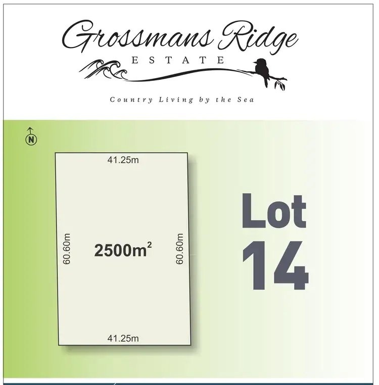 Main view of Homely land listing, Lot 14/460 Grossmans Road, Bellbrae VIC 3228