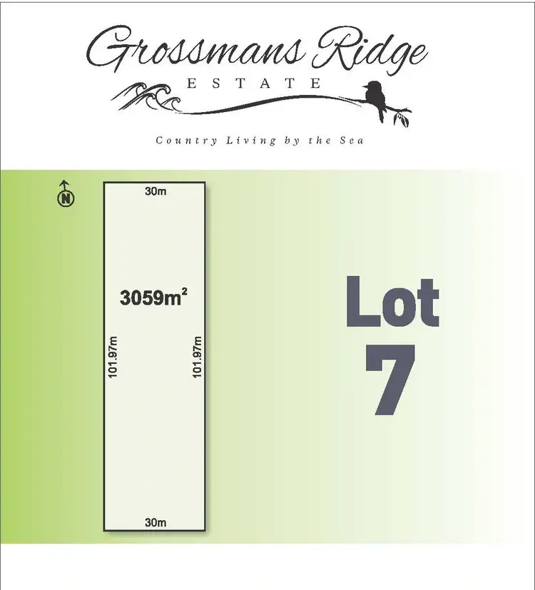 Main view of Homely land listing, Lot 7/460 Grossmans Road, Bellbrae VIC 3228