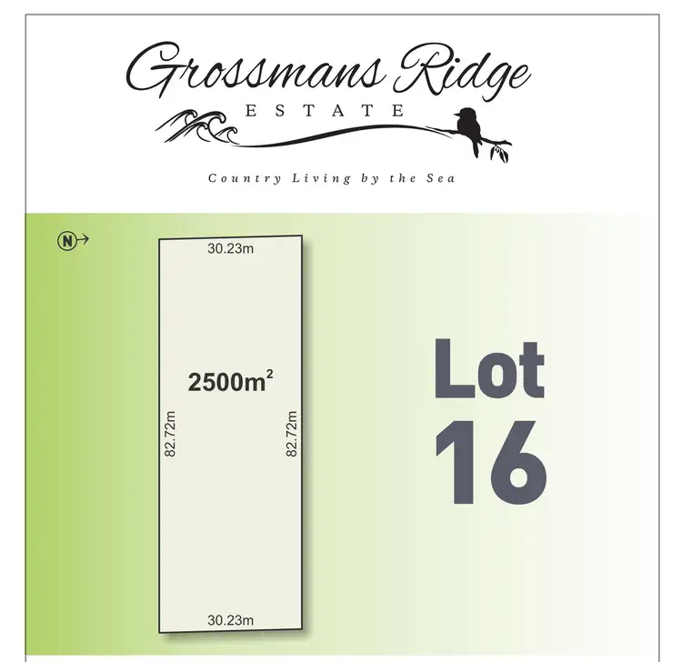 Main view of Homely land listing, Lot 16/460 Grossmans Road, Bellbrae VIC 3228