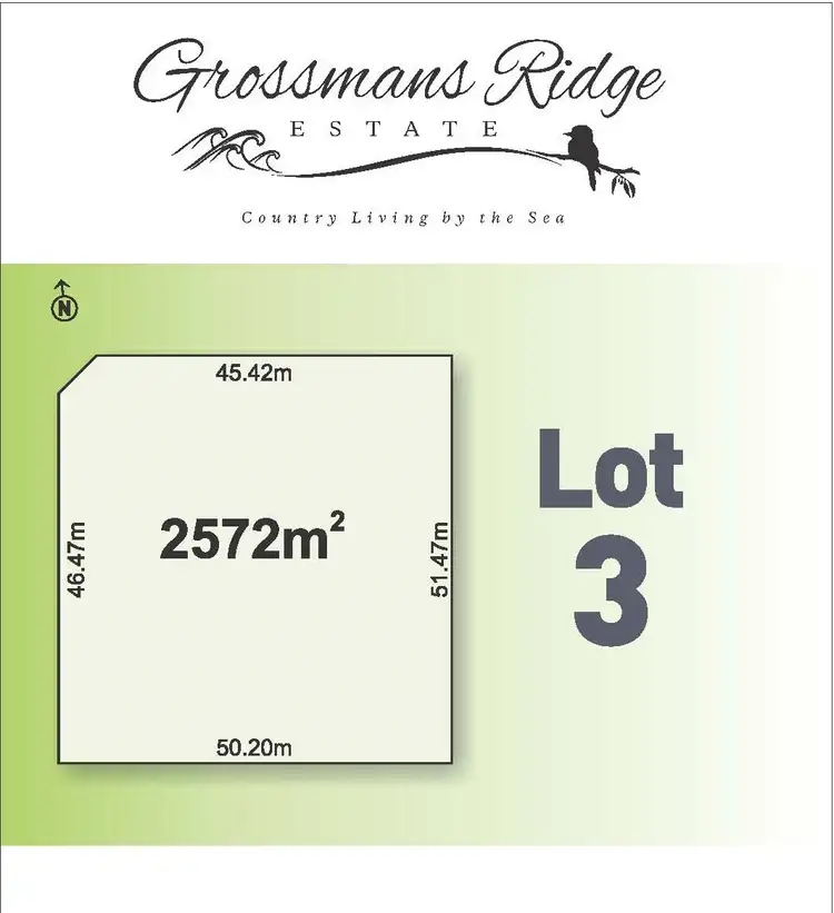 Main view of Homely land listing, Lot 3/460 Grossmans Road, Bellbrae VIC 3228