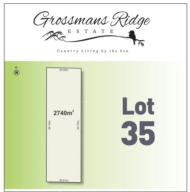 Main view of Homely land listing, Lot 35/460 Grossmans Road, Bellbrae VIC 3228