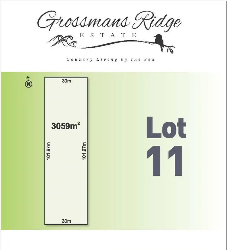 Main view of Homely land listing, Lot 11/460 Grossmans Road, Bellbrae VIC 3228