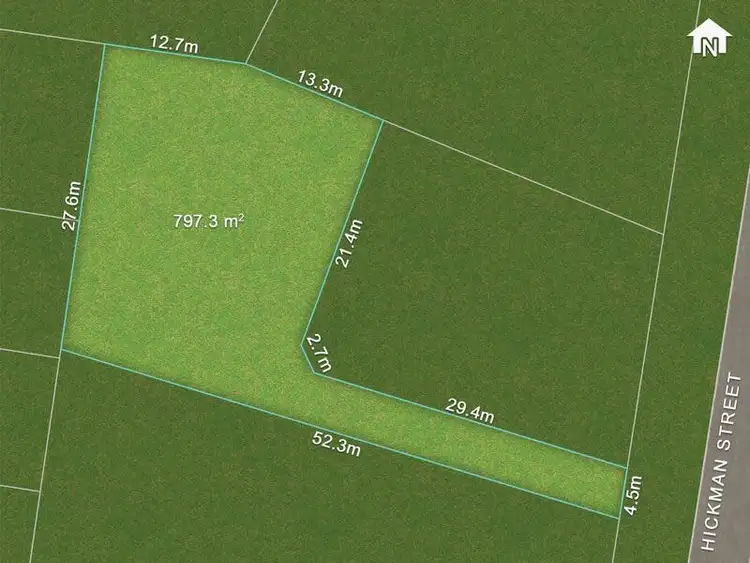 Main view of Homely land listing, 208a Hickman Street, Ballarat Central VIC 3350