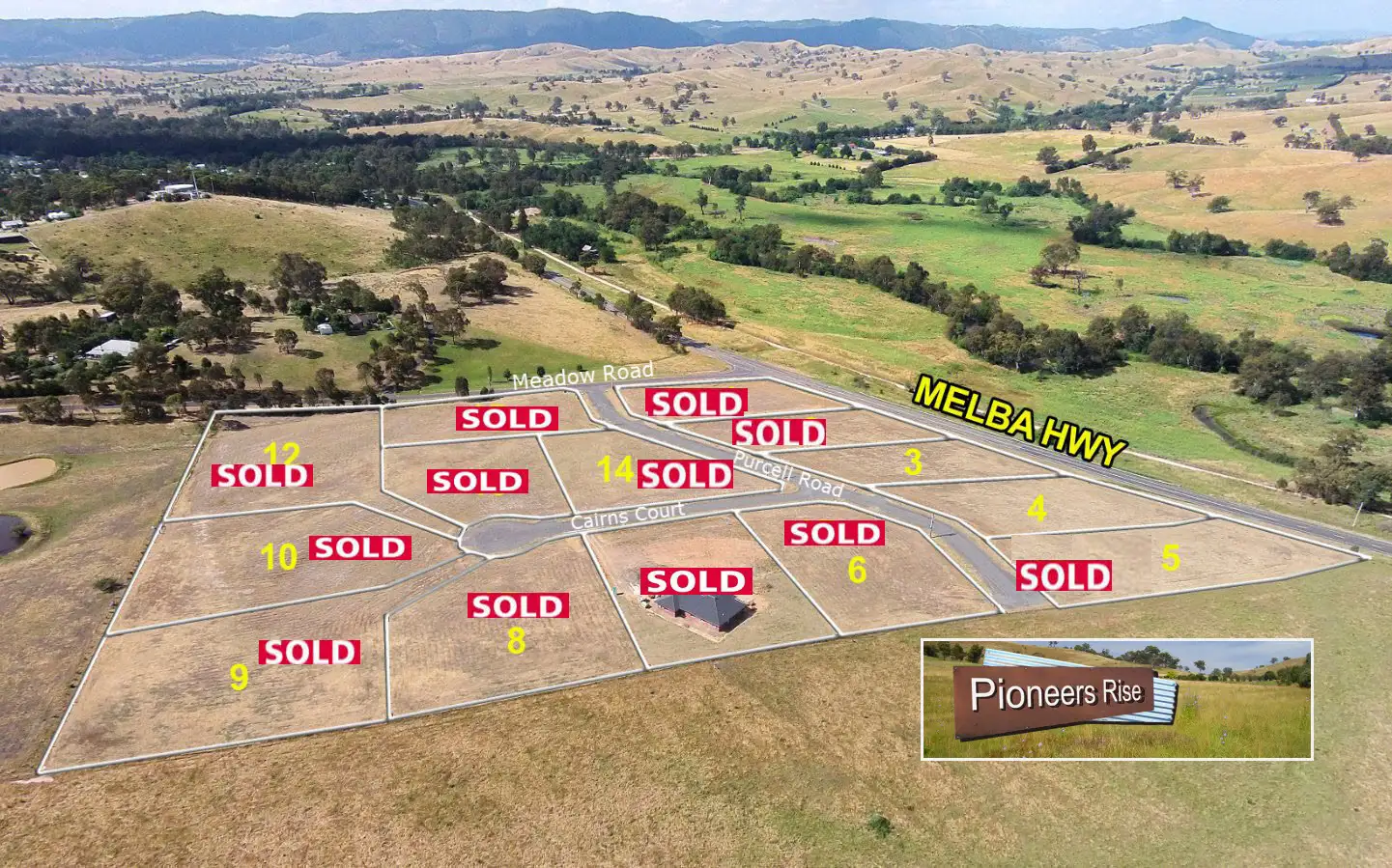 Main view of Homely land listing, Lot 2/3 Purcell Road, Yea VIC 3717