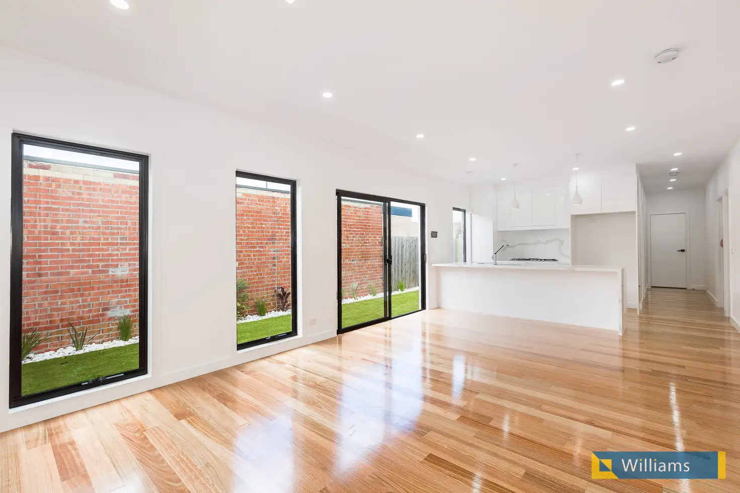 Main view of Homely townhouse listing, 1, 2 & 3/47A New Street, South Kingsville VIC 3015