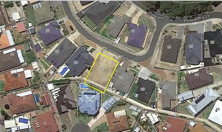 Second view of Homely land listing, 22 Romney Way, Eaton WA 6232