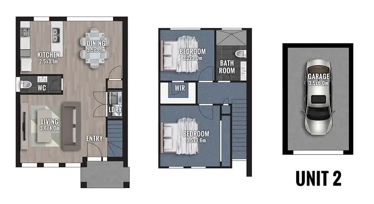 Second view of Homely townhouse listing, 2/18 Irvine Street, Deer Park VIC 3023