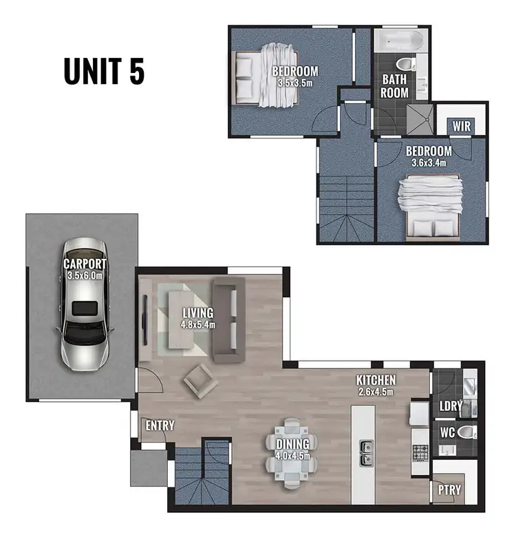 Second view of Homely townhouse listing, 5/18 Irvine Street, Deer Park VIC 3023