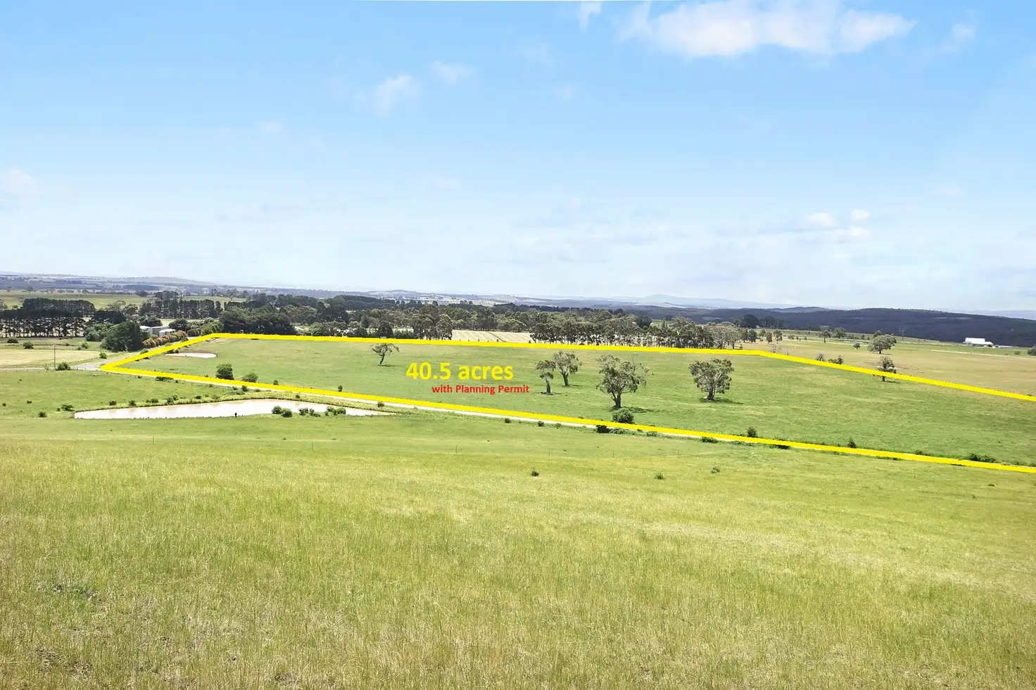 Main view of Homely land listing, 16 Eastern Hill Road, Blampied VIC 3364