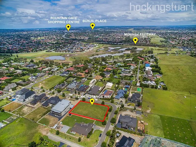 Main view of Homely land listing, 12 Highgrange Way, Narre Warren North VIC 3804