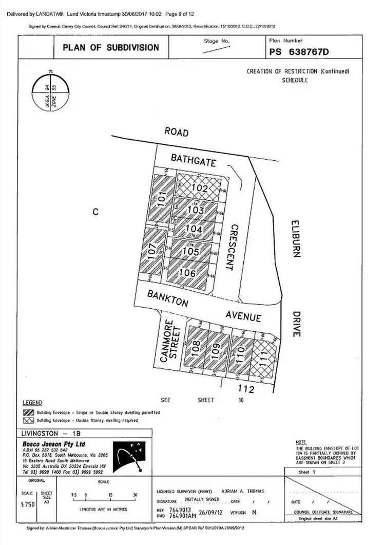 Second view of Homely land listing, 9 Bathgate Crescent, Cranbourne East VIC 3977
