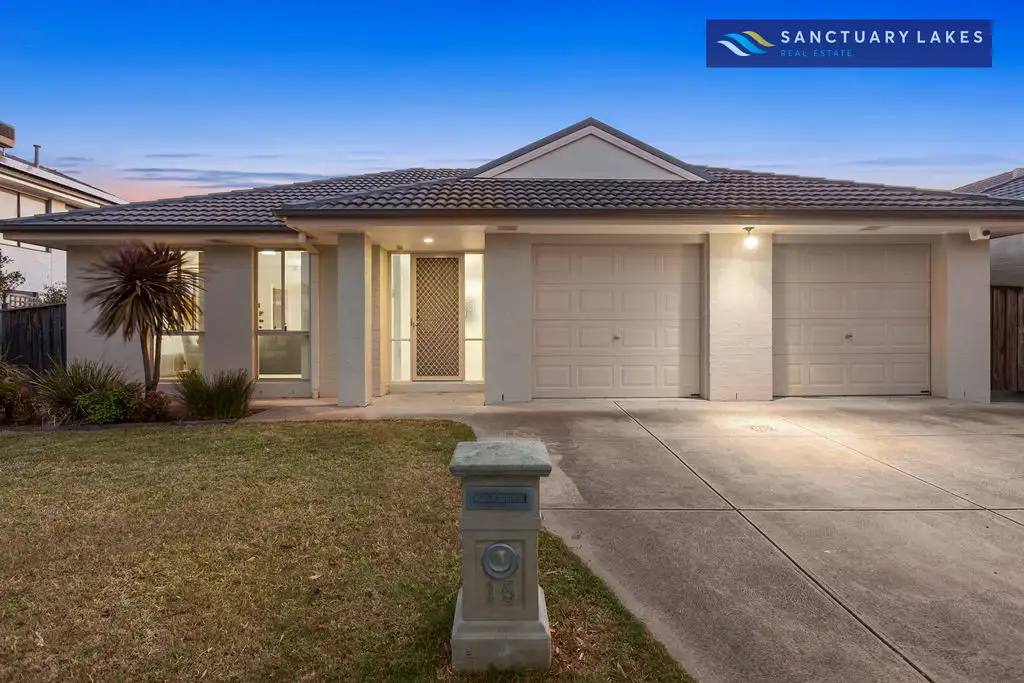 Main view of Homely house listing, 15 The Breezewater, Sanctuary Lakes VIC 3030