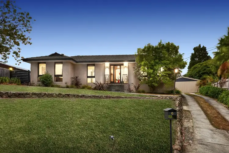 Main view of Homely house listing, 6 Jordan Court, Boronia VIC 3155