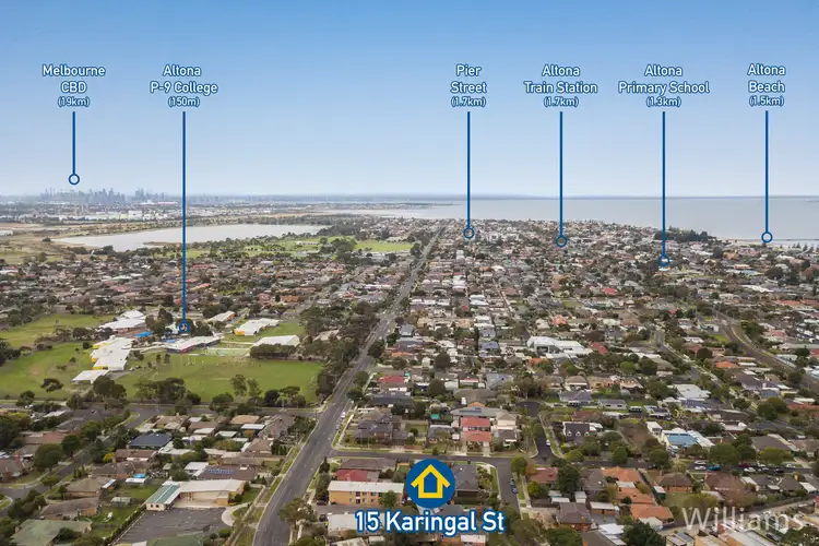 Second view of Homely house listing, 15 Karingal Street, Altona VIC 3018