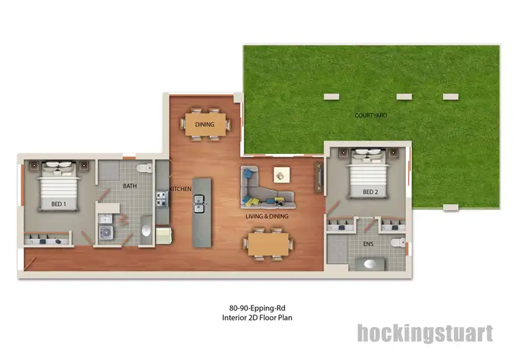 Second view of Homely apartment listing, G127/80G Epping Road, Epping VIC 3076