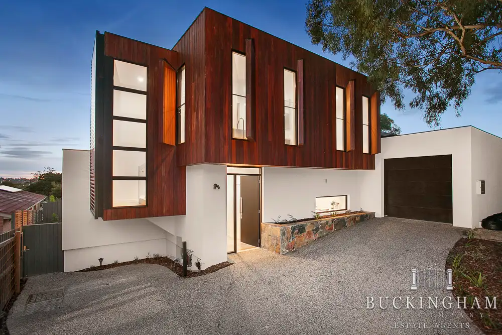 Main view of Homely townhouse listing, 2/8 Wattle Avenue, Montmorency VIC 3094