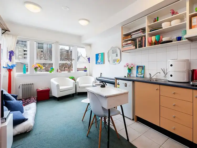 Second view of Homely studio listing, 20/117-121 Bouverie Street, Carlton VIC 3053