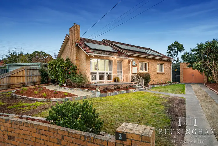 Main view of Homely house listing, 3 Crellin Crescent, Watsonia VIC 3087