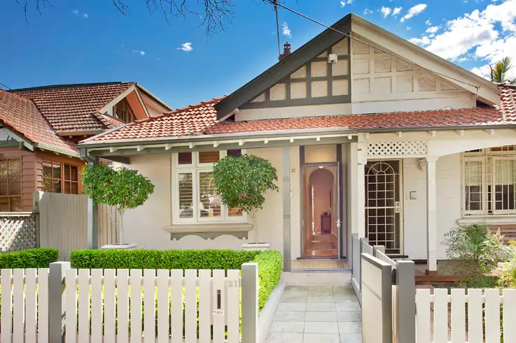 Main view of Homely semi-detached listing, 21 Cabramatta Road, Mosman NSW 2088