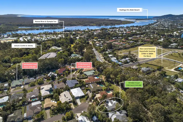 Sixth view of Homely house listing, 14 Fuller Court, Noosaville QLD 4566