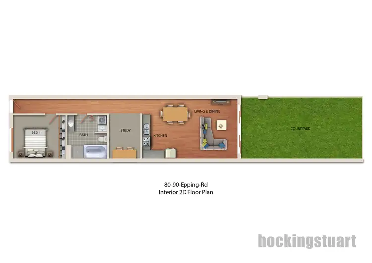 Second view of Homely apartment listing, G114/80G Epping Road, Epping VIC 3076