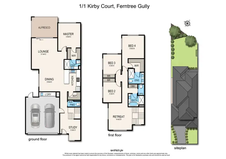 Second view of Homely land listing, 1 Kirby Court, Ferntree Gully VIC 3156