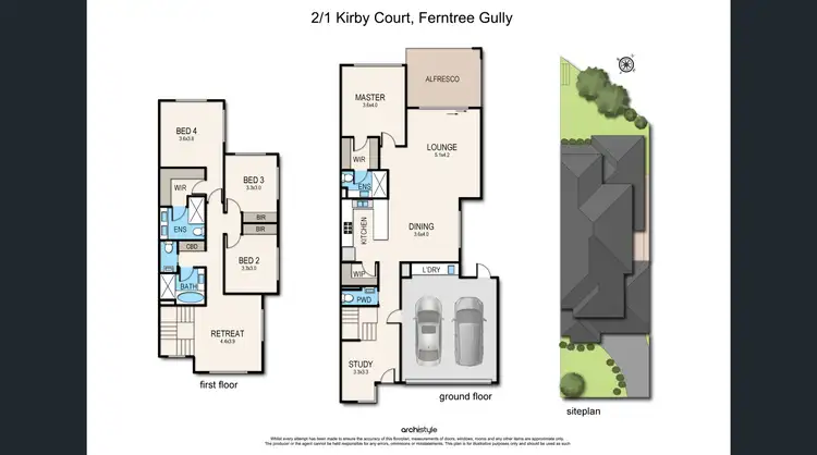 Third view of Homely land listing, 1 Kirby Court, Ferntree Gully VIC 3156