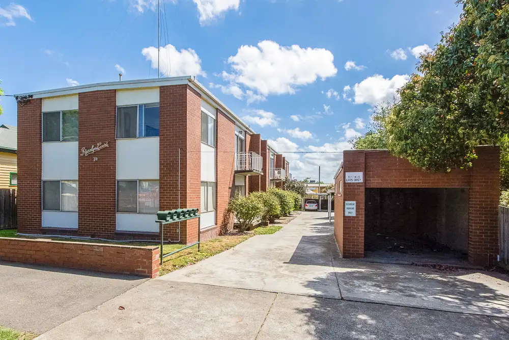 Main view of Homely block of units listing, 1-6/72 Bellerine Street, Geelong VIC 3220