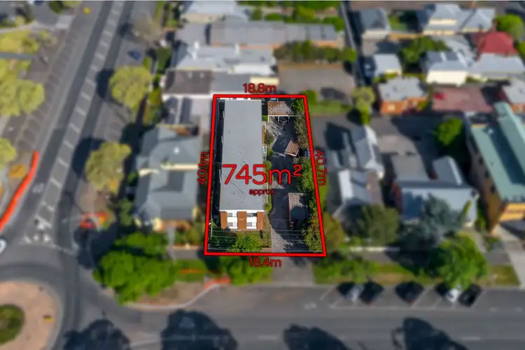 Second view of Homely block of units listing, 1-6/72 Bellerine Street, Geelong VIC 3220