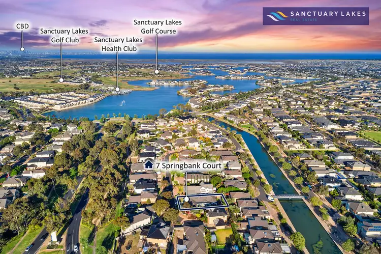 Second view of Homely house listing, 7 Springbank Court, Sanctuary Lakes VIC 3030