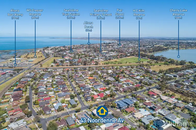 Third view of Homely house listing, 43 Noordenne Avenue, Seaholme VIC 3018