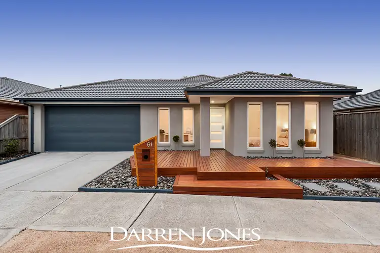 Main view of Homely house listing, 61 Ballam Way, Doreen VIC 3754