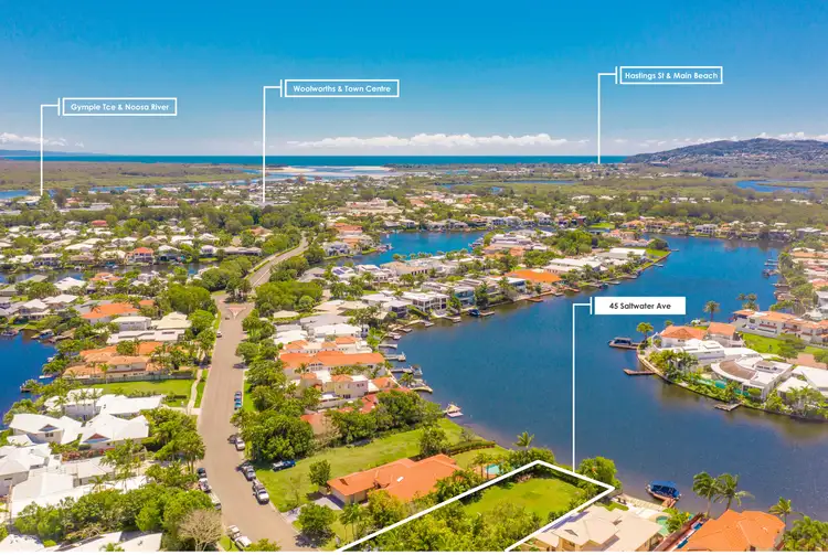 Sixth view of Homely land listing, #45 Saltwater Avenue, Noosa Waters QLD 4566
