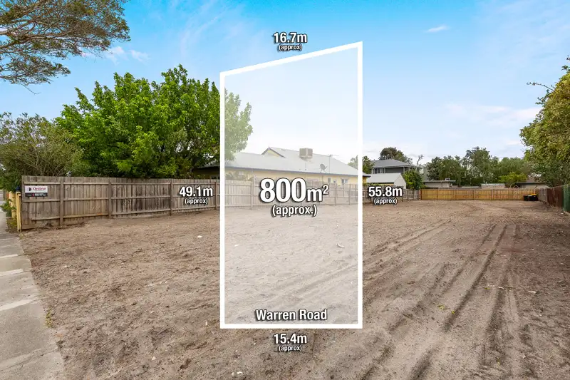 Main view of Homely land listing, 125 Warren Road, Parkdale VIC 3195