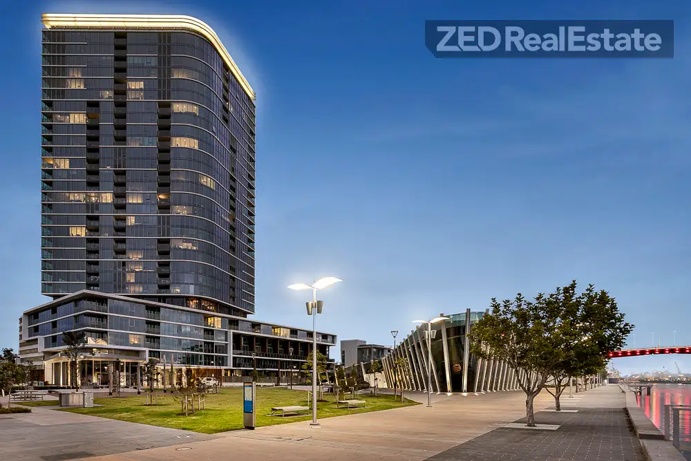 Main view of Homely apartment listing, 1605/81 South Wharf Drive, Docklands VIC 3008