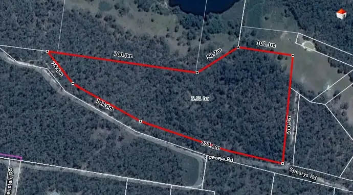 Main view of Homely land listing, 14c Spearys Road, Dereel VIC 3352