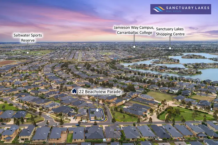 Third view of Homely house listing, 22 Beachview Parade, Sanctuary Lakes VIC 3030